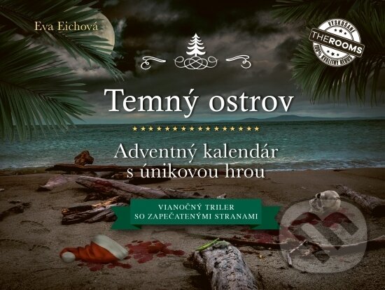Levně Temný ostrov – Adventný kalendár s únikovou hrou (Vianočný triler so zapečatenými stranami) - kniha z kategorie Beletria