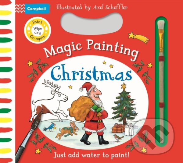 Christmas Magic Painting (Just add water to paint!)