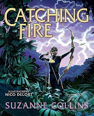 Levně Catching Fire: Illustrated Edition - Suzanne Collins, Nico Delort (ilustrátor) - kniha z kategorie Sci-fi, fantasy a komiksy