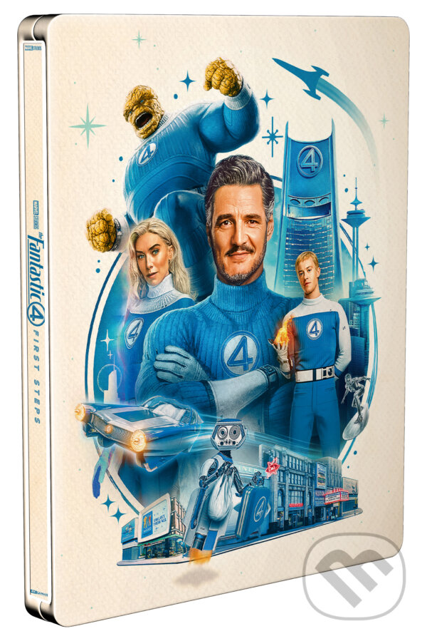 Levně Fantastická 4: První kroky (Limitovaná sběratelská edice - steelbook UHD+BD) - film z kategorie Akčné a dobrodružné