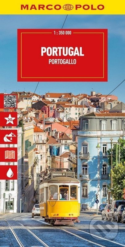 Levně Portugalsko 1:350 000 / automapa Marco Polo - Marco Polo - kniha z kategorie Mapy