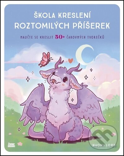 Levně Škola kreslení roztomilých příšerek (Naučte se kreslit 50+ čarovných tvorečků) - kniha z kategorie Maliarstvo a sochárstvo