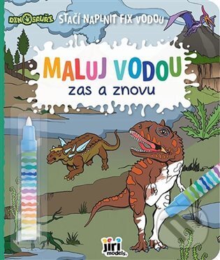 Levně Maluj vodou zas a znovu Dinosauři