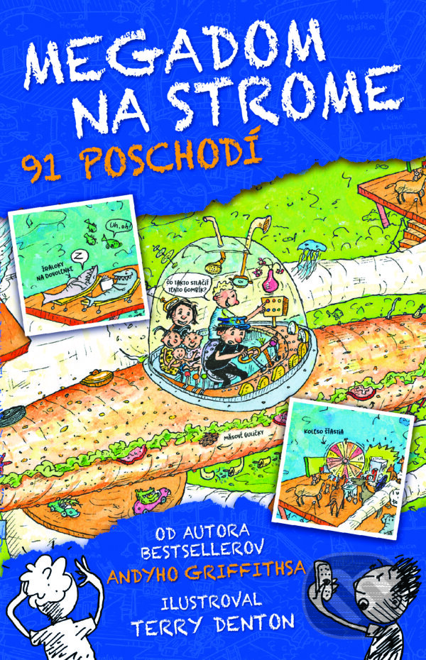 E-kniha: Megadom na strome. 91 poschodí (Andy Griffiths). Slovart, 2025