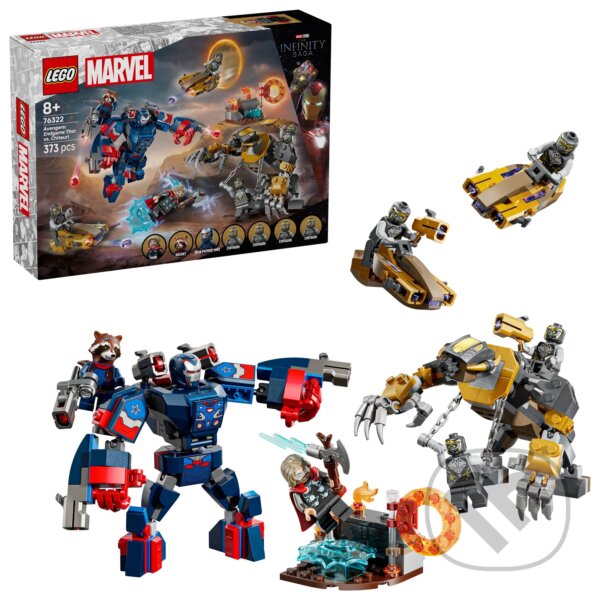 Levně LEGO® Marvel 76322 Avengers: Endgame Thor vs. Chitauri - hra z kategorie Ostatné