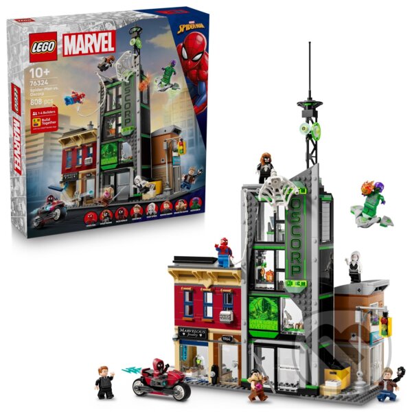 Levně LEGO® Marvel 76324 Spider-Man vs. Oscorp - hra z kategorie Ostatné