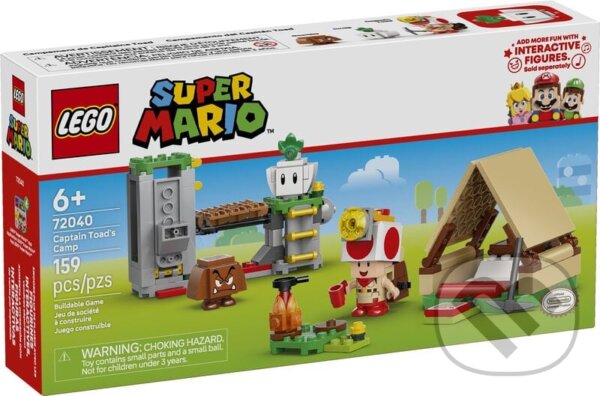 LEGO® Super Mario 72040 Captain Toad a jeho tábor - hra z kategorie Ostatné