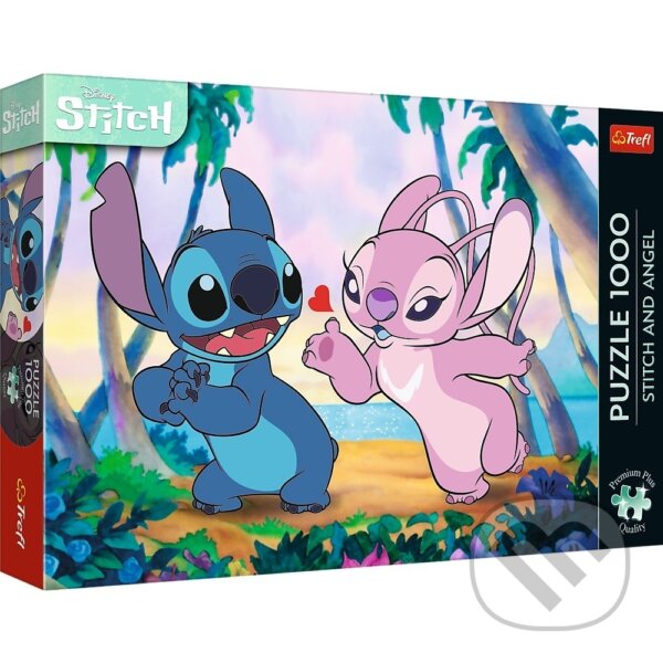 Levně Trefl Puzzle 1000 Premium Plus - Stitch a anjel - puzzle z kategorie Ostatné
