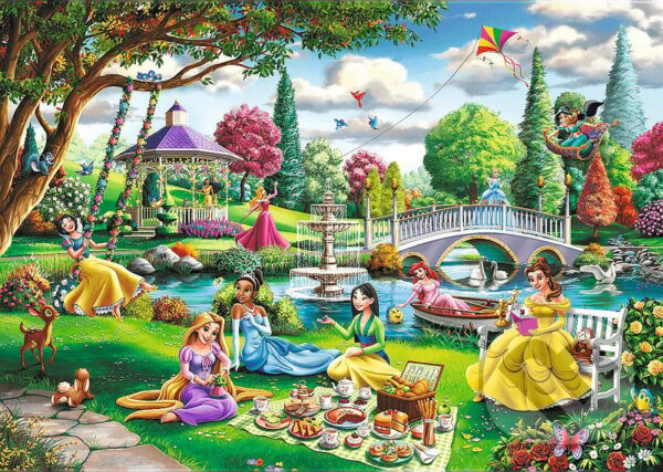 Levně Trefl Puzzle 1000 Premium Plus Disney princezny - puzzle z kategorie Detské puzzle