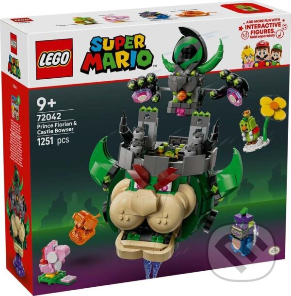 Spoločenská hra: LEGO® Super Mario 72042 Princ Florian a Castle Bowser (LEGO). LEGO, 2025