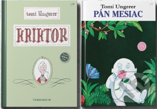 Kniha: Pán Mesiac a Kriktor (Tomi Ungerer). Verbarium, 2020