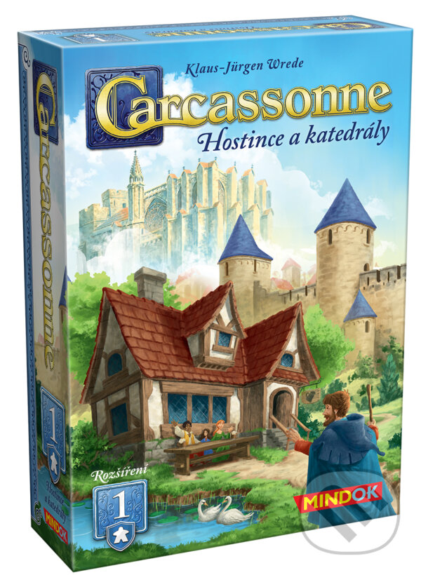 Levně Carcassonne 1: Hostince a katedrály 2025 (rozšírenie) - hra z kategorie Vzdelávacie hry
