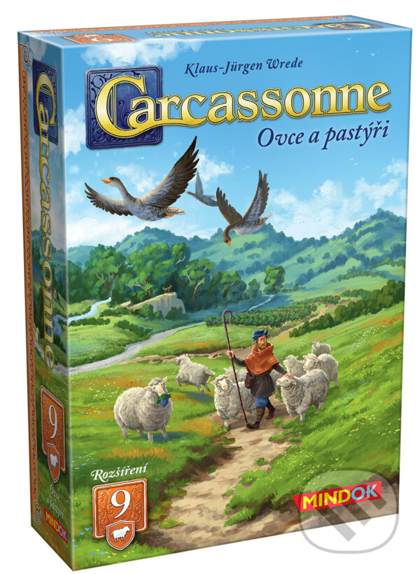 Levně Carcassonne 9: Ovce a pastýři 2025 (rozš.) - hra z kategorie Ostatné