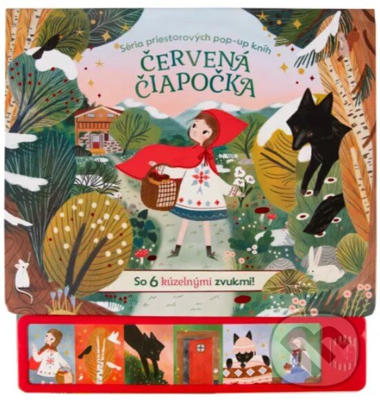 Levně Červená čiapočka (zvuková 3D kniha) - Leanne Felton, Melinda Berti (ilustrátor) - kniha z kategorie Rozprávky