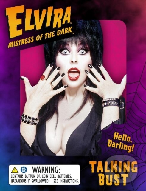 Levně Elvira Talking Bust - Cassandra Peterson