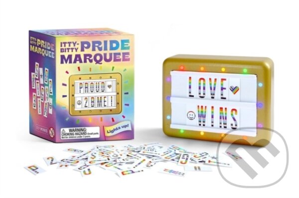 Levně Itty-Bitty Pride Marquee (Lights Up!) - Running Press - kniha z kategorie Ostatné