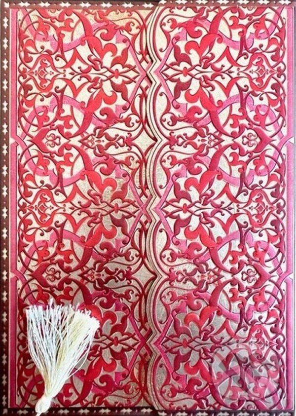 Levně Luxusní zápisník Boncahier-Tapisserie Rayado Orient