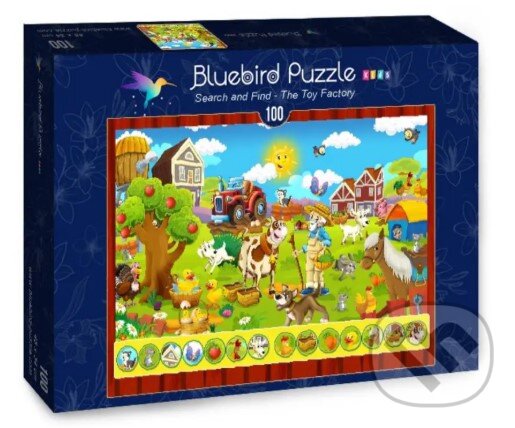 Levně Hľadaj a nájdi - Farma - puzzle z kategorie 60 – 300 dielikov