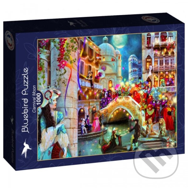 Levně Puzzle Karnevalový mesiac - Aimee Stewart - puzzle z kategorie 500 – 1000 dielikov