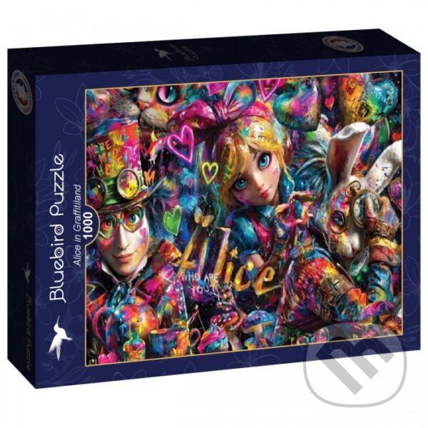 Levně Puzzle Alica v Graffitilande - puzzle z kategorie Umelecké