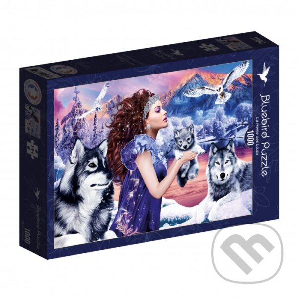 Levně Puzzle Vlčia kráľovná - puzzle z kategorie Zvieratá