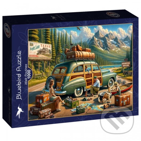 Levně Puzzle Rutiny prechádzok - puzzle z kategorie 500 – 1000 dielikov