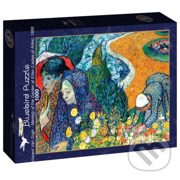 Levně Puzzle Spomienka na záhradu v Ettene, 1888 - Vincent van Gogh - puzzle z kategorie 500 – 1000 dielikov