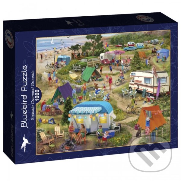 Levně Puzzle Stiesnený areál pri mori - puzzle z kategorie 500 – 1000 dielikov
