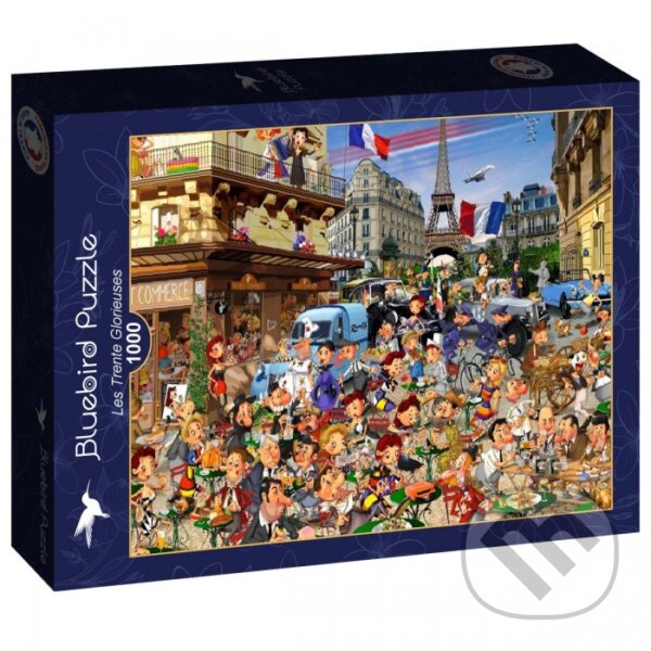 Puzzle: Puzzle Tridsať slávnych (François Ruyer). Bluebird, 2025