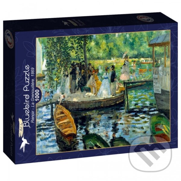 Levně Puzzle La Grenouillère, 1869 - Renoir - puzzle z kategorie Umelecké