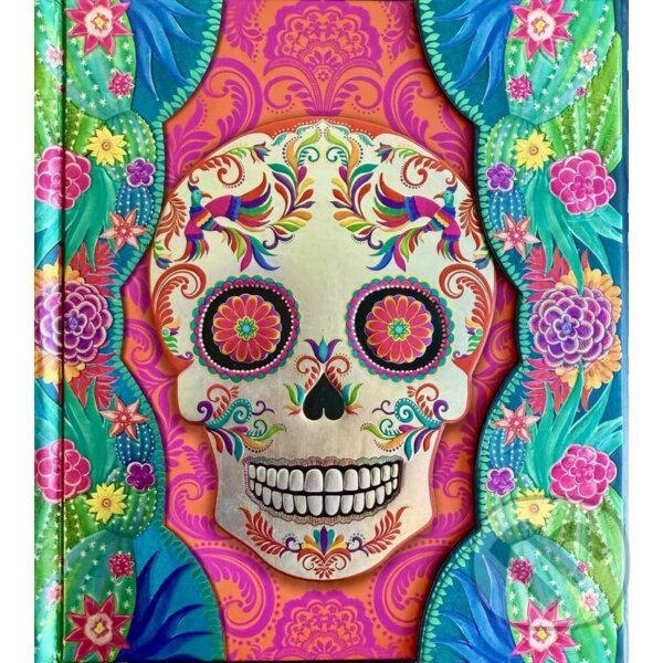Levně Zápisník Boncahier Arte Mexicano Lebka