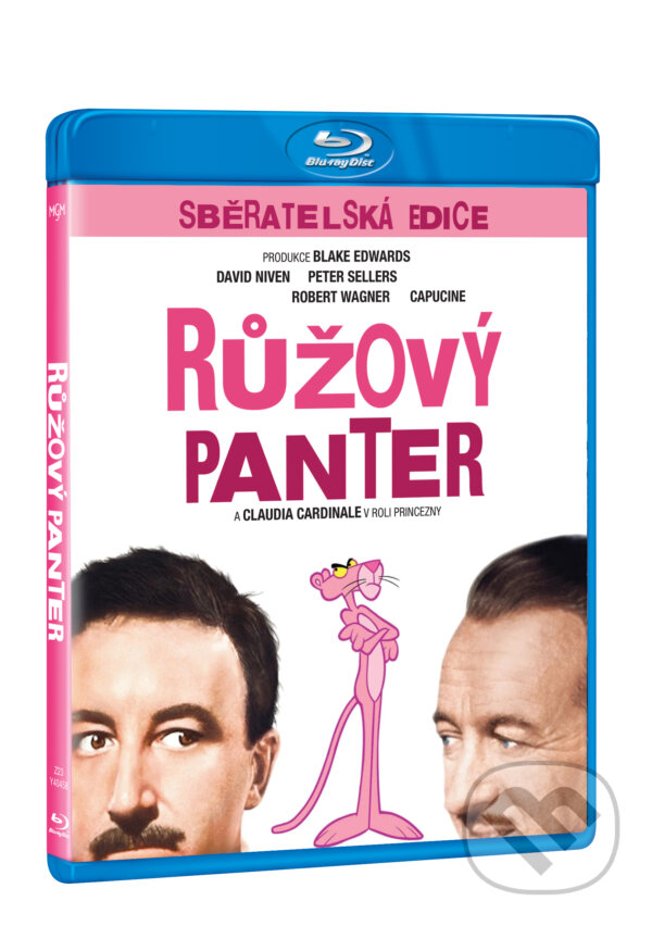 Kniha Růžový panter