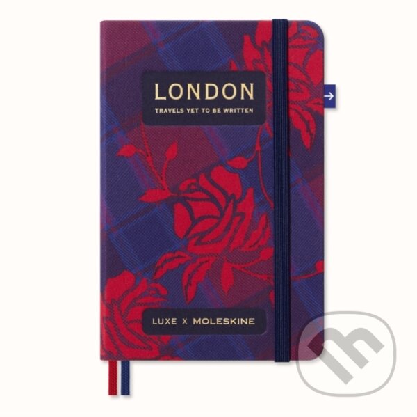 Levně Moleskine - zápisník Luxe City London (limitovaná edícia, malý, pevná väzba, čistý / linajkovaný)