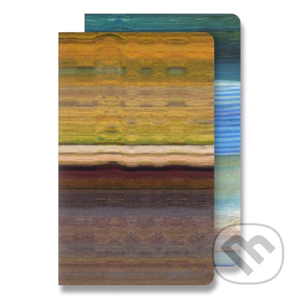 Levně Moleskine - set 2 zošitov Impressionism (limitovaná edícia, stredný, čistý, mäkká väzba)