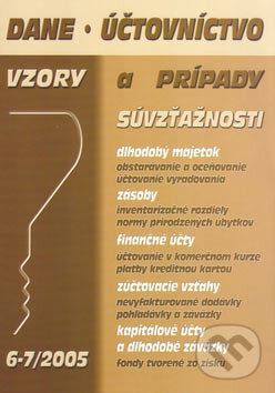Kniha: Dane, účtovníctvo 6 - 7/2005 (Poradca s.r.o.). Poradca s.r.o., 2005