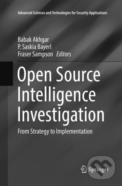 Levně Open Source Intelligence Investigation (From Strategy to Implementation) - kniha z kategorie Kriminológia a kriminalistika