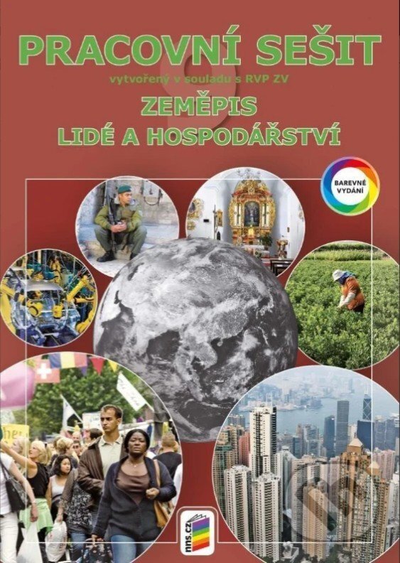 Levně Zeměpis 9 - Lidé a hospodářství (barevný pracovní sešit)