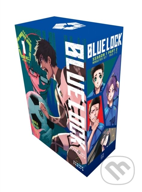 Levně Blue Lock Season 1 Part 2 Manga Box Set - Muneyuki Kaneshiro - kniha z kategorie Komiksy