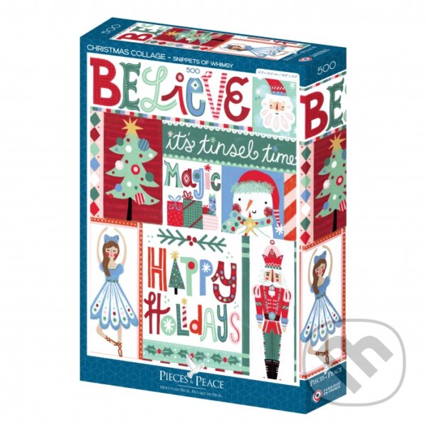 Levně Puzzle Vianočná koláž - puzzle z kategorie Ostatné