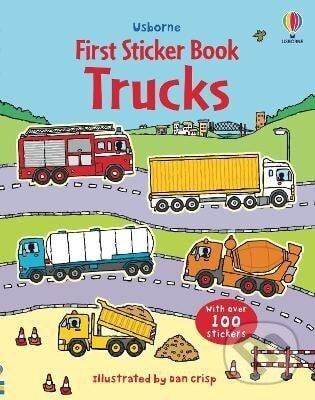 Levně Trucks Sticker Book - Sam Taplin