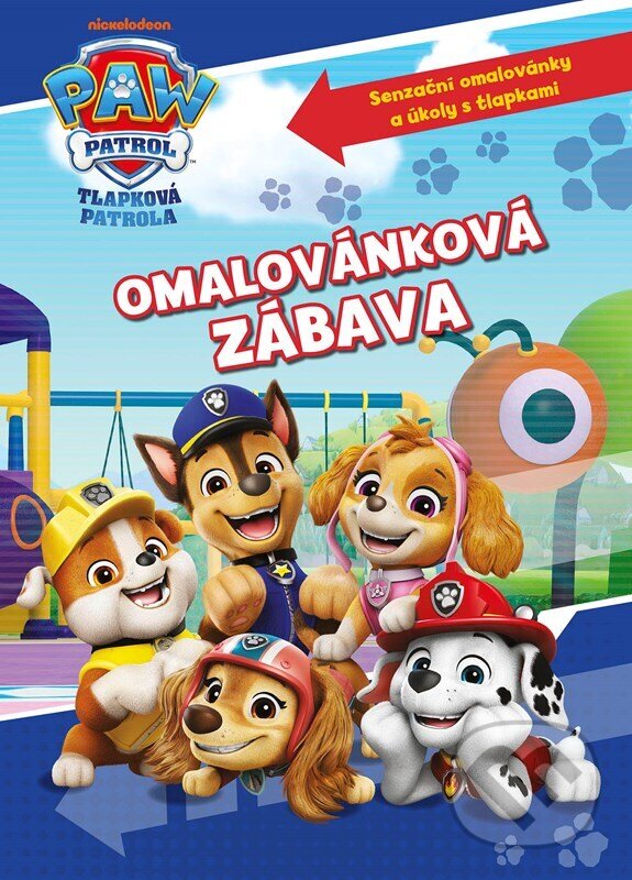Levně Tlapková patrola: Omalovánková zábava - kolektív autorov - kniha z kategorie Omaľovávanky