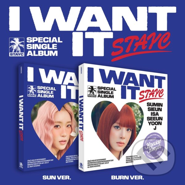 Levně Stayc: I Want It CD - Stayc, Stayc