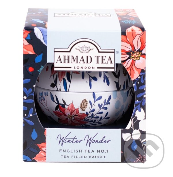 Kávy a čaje: Vánoční ozdoba Winter Wonder English Tea No.1 (AHMAD TEA). AHMAD TEA