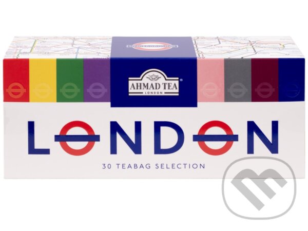 Kávy a čaje: London Underground (AHMAD TEA). AHMAD TEA