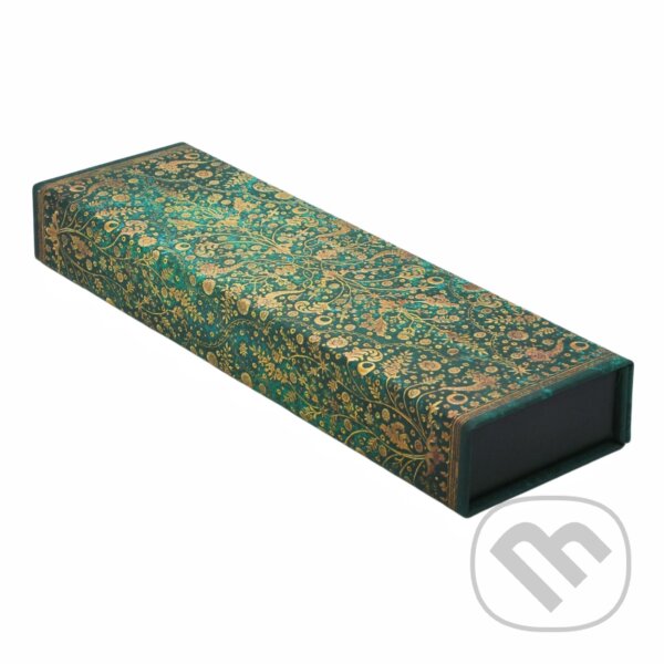 Paperblanks - puzdro / peračník Emerald Flower (magnetické zatváranie)