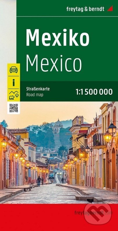 Levně Mexiko 1:1 500 000 / automapa a rekreační mapa