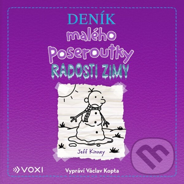 Levně Deník malého poseroutky 13 (audiokniha) (Radosti zimy) - audiokniha z kategorie Beletria
