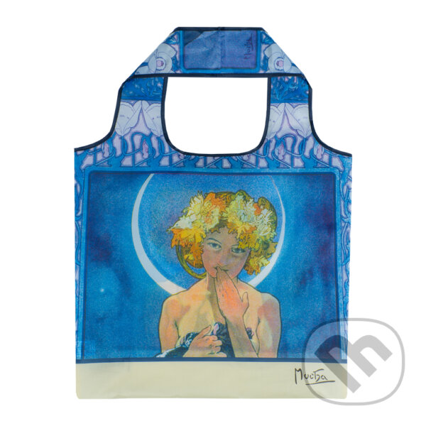 Levně Skladacia nákupná taška Alfons Mucha – Luna