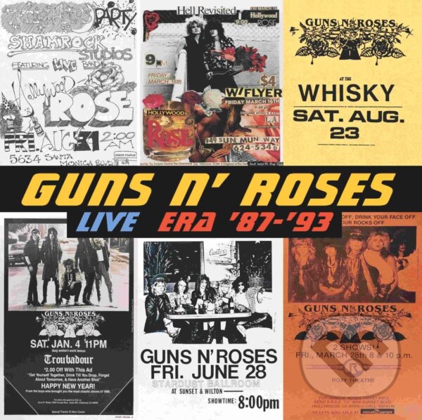 Levně Guns N’ Roses: Live Era ’87–’93 (Black Vinyl) - Guns N' Roses, Guns N' Roses