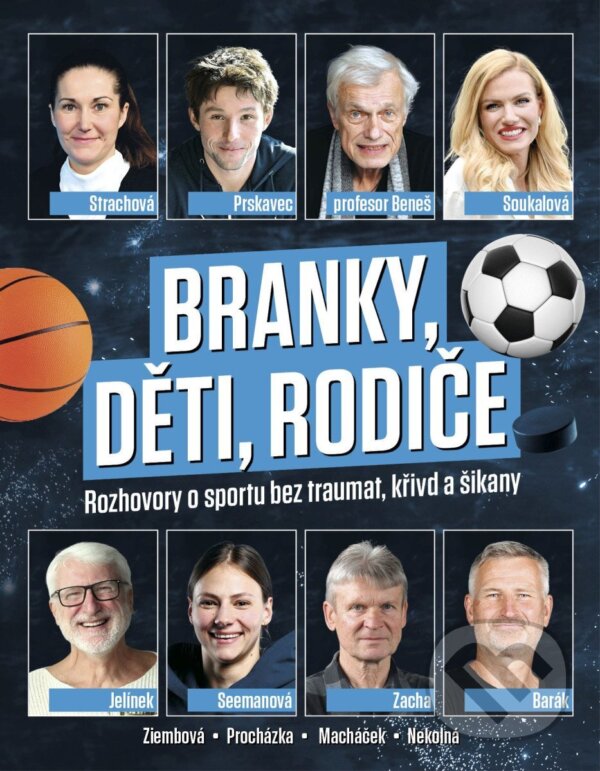 Levně Branky, děti, rodiče (Rozhovory o sportu bez traumat, křivd a šikany) - kniha z kategorie Šport
